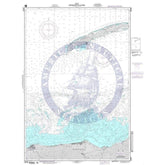 NGA Nautical Chart 28154: Approaches to La Ceiba